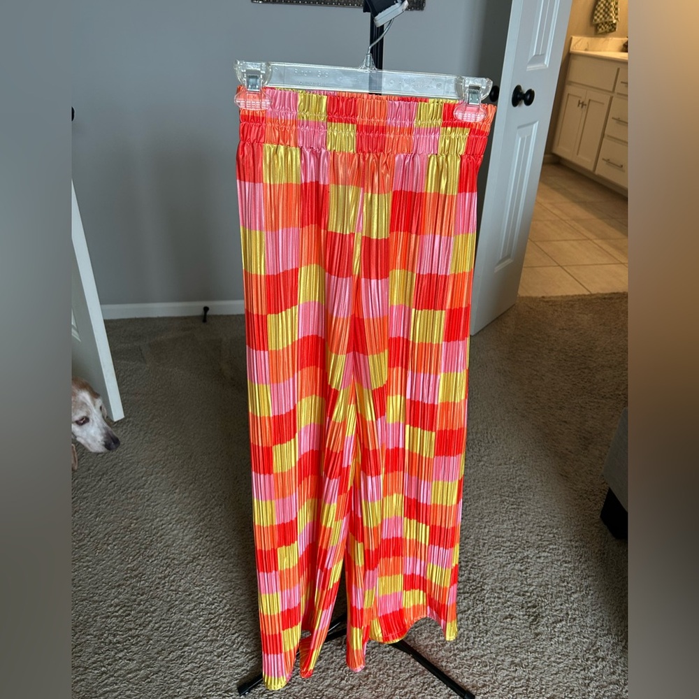 Colorful Women’w Checkered Pants